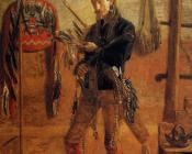 Portrait of Frank Hamilton Cushing - 托马斯·伊肯斯